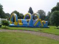 Inflatable obstacle course - Velcro Olympics